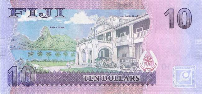Fiji 10 dollar 2012 p.116